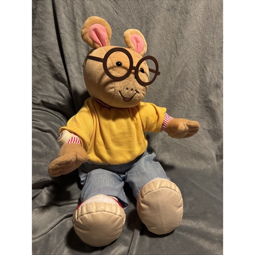 Vintage 1998 Microsoft Actimates ARTHUR Interactive Talking 22” Not Working